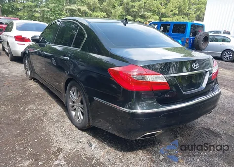 2013 Hyundai Genesis 3.8 z USA, uszkodzony, nr VIN KMHGC4DD1DU231722